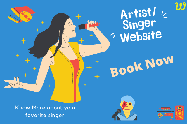 singer/artist website