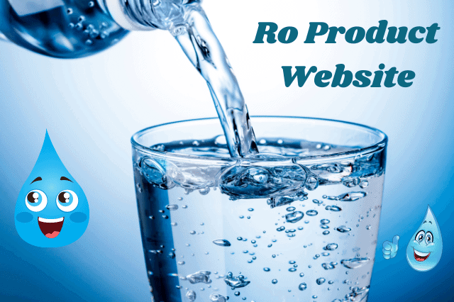 ro product website design